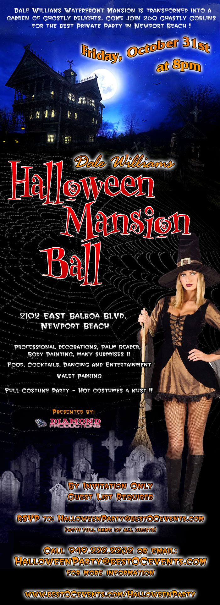 Halloween Party at Dale's Mansion
