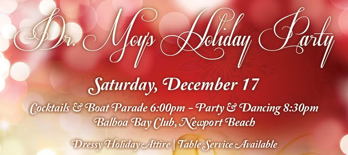 Dr. Moy Holiday Party - Balboa Bay Club, Newport Beach