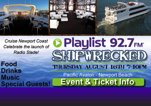 Slade Smile and Gretchen Rossi - Shipwrecked !!! on Playlist 92.7 FM