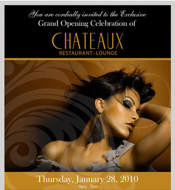 Chateaux Grand Opening Party